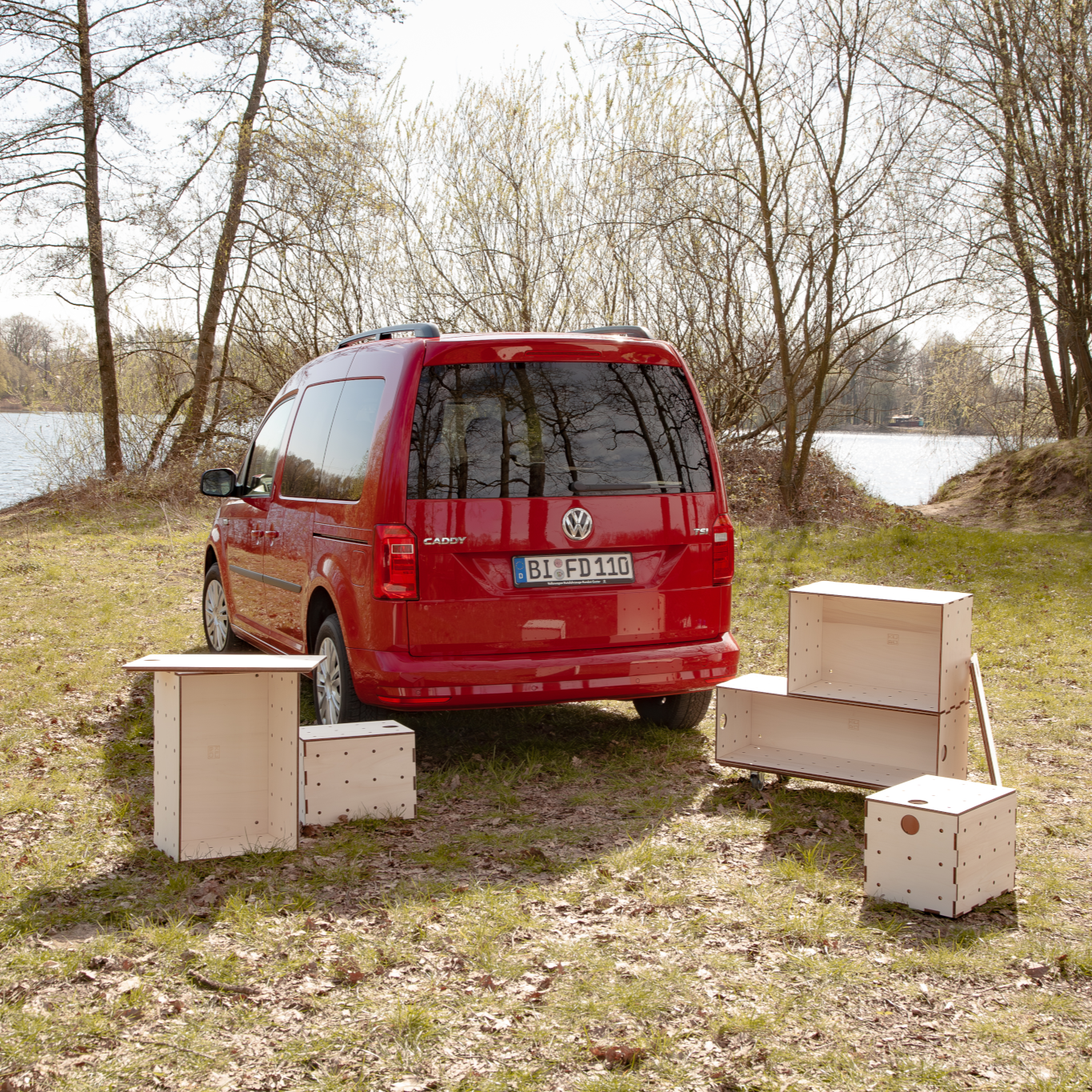 VW Caddy Camping Kit