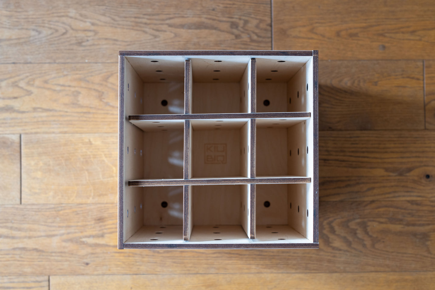 Weinkiste Set Würfel Natur