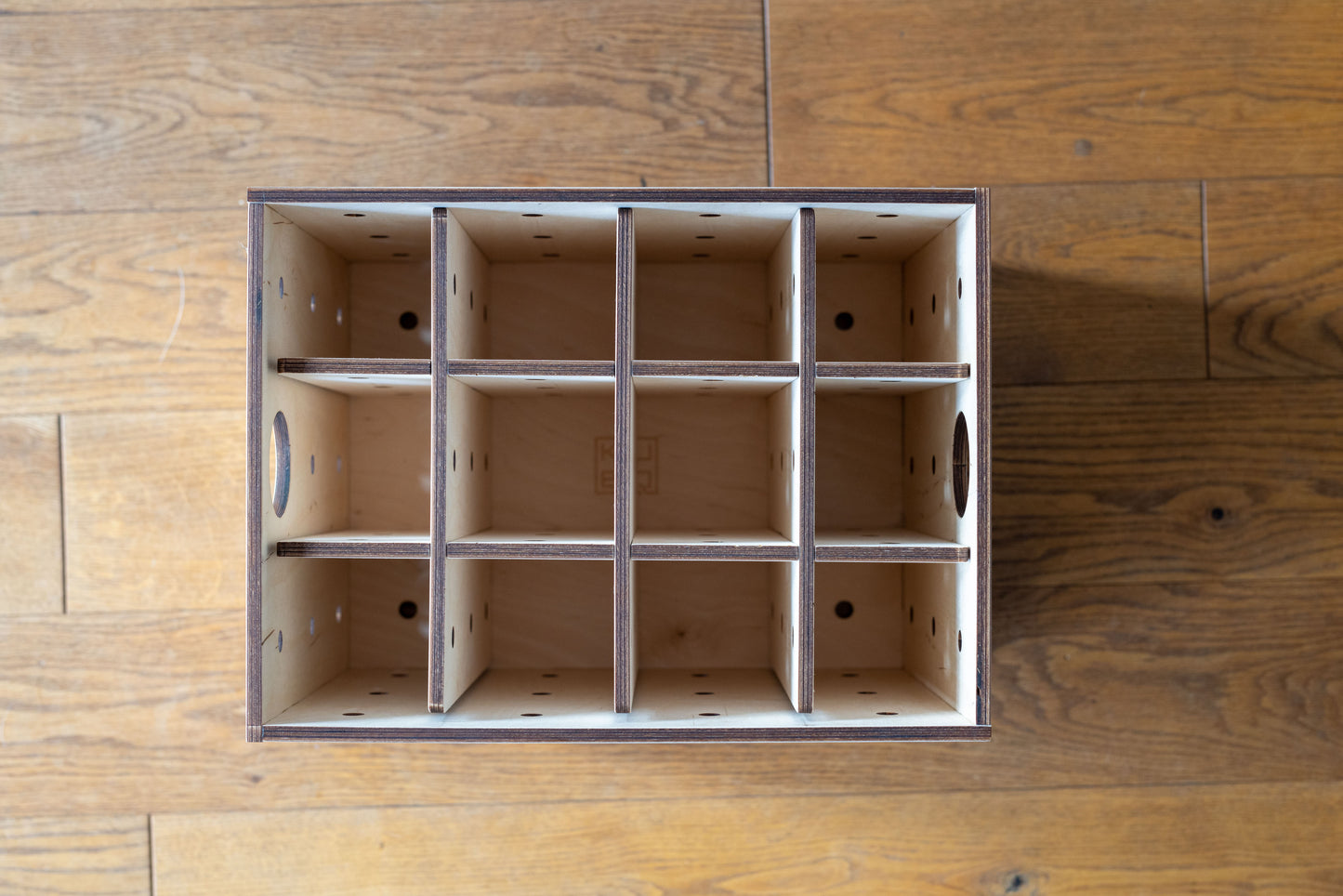 Weinkiste Set Holz Natur