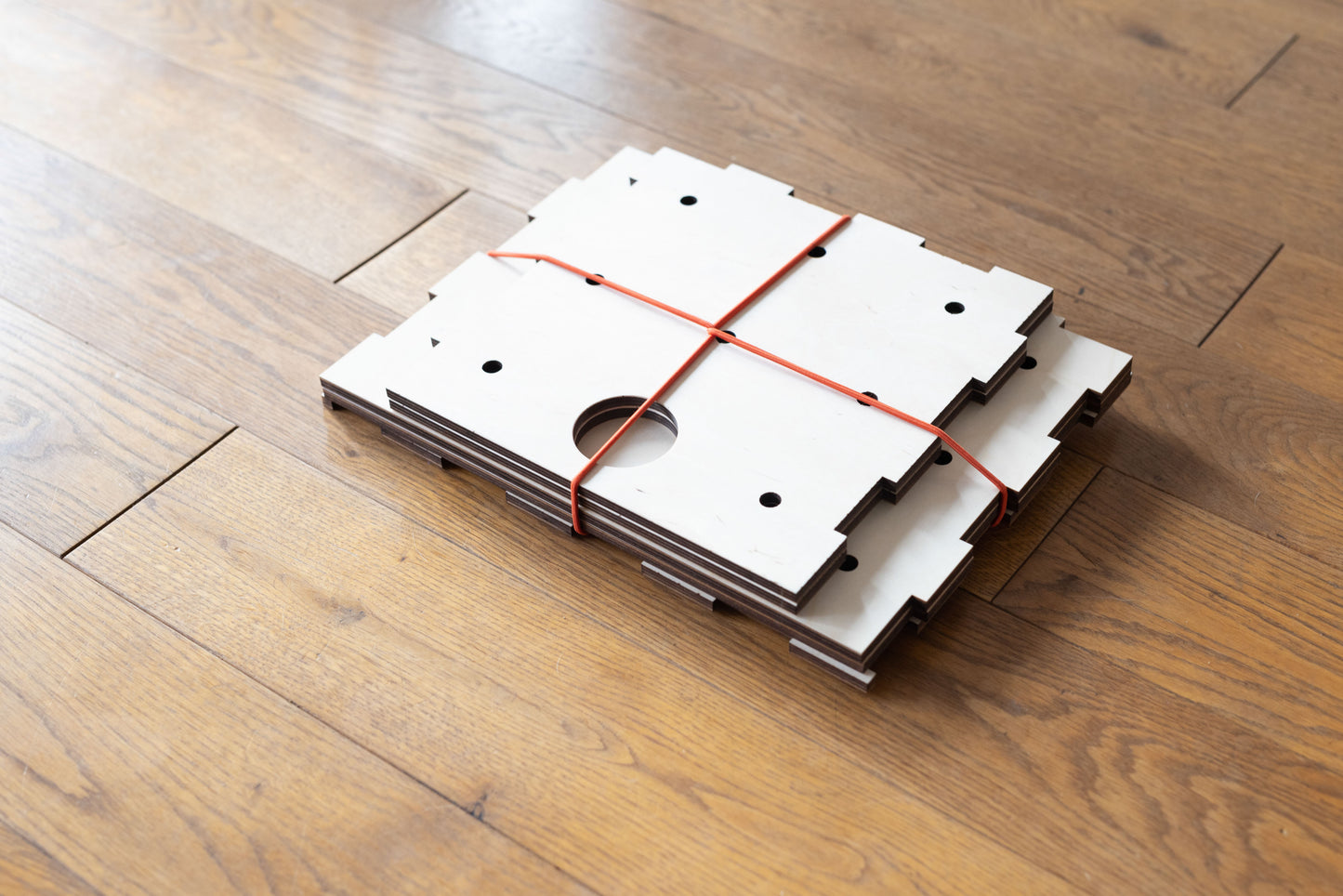 Weinkiste Set Holz Natur