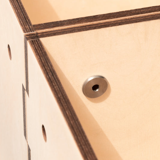 Shelf connector stainless steel