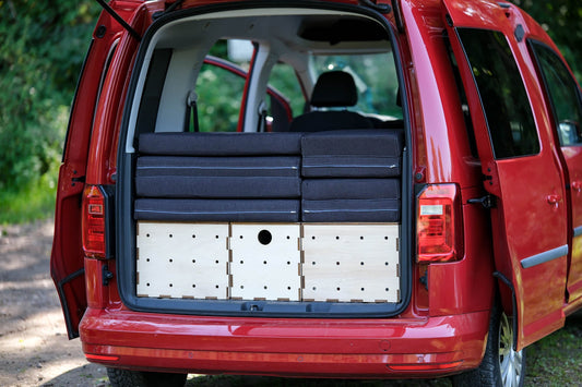 VW Caddy Camper Ausbau – modular selbst bauen