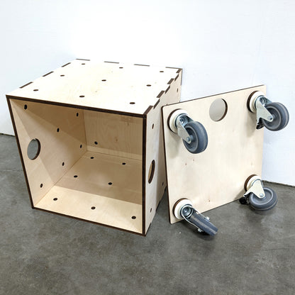 Lenkrollen Set für Kiubiq Boxen und Deckel