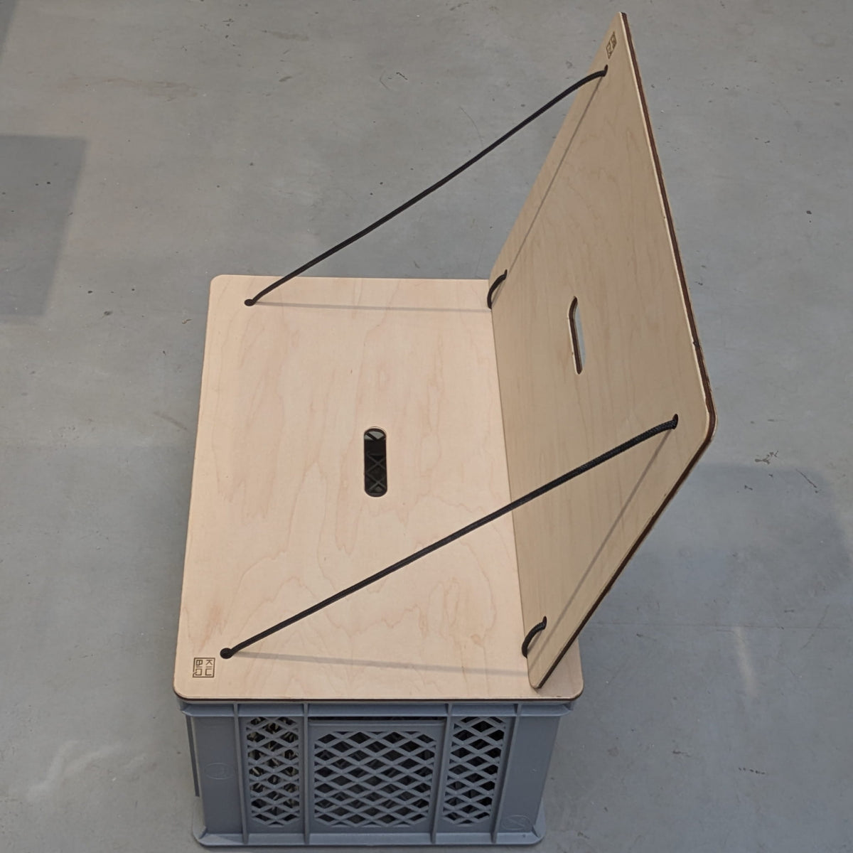 Holzdeckel für Kunststoff-Euroboxen