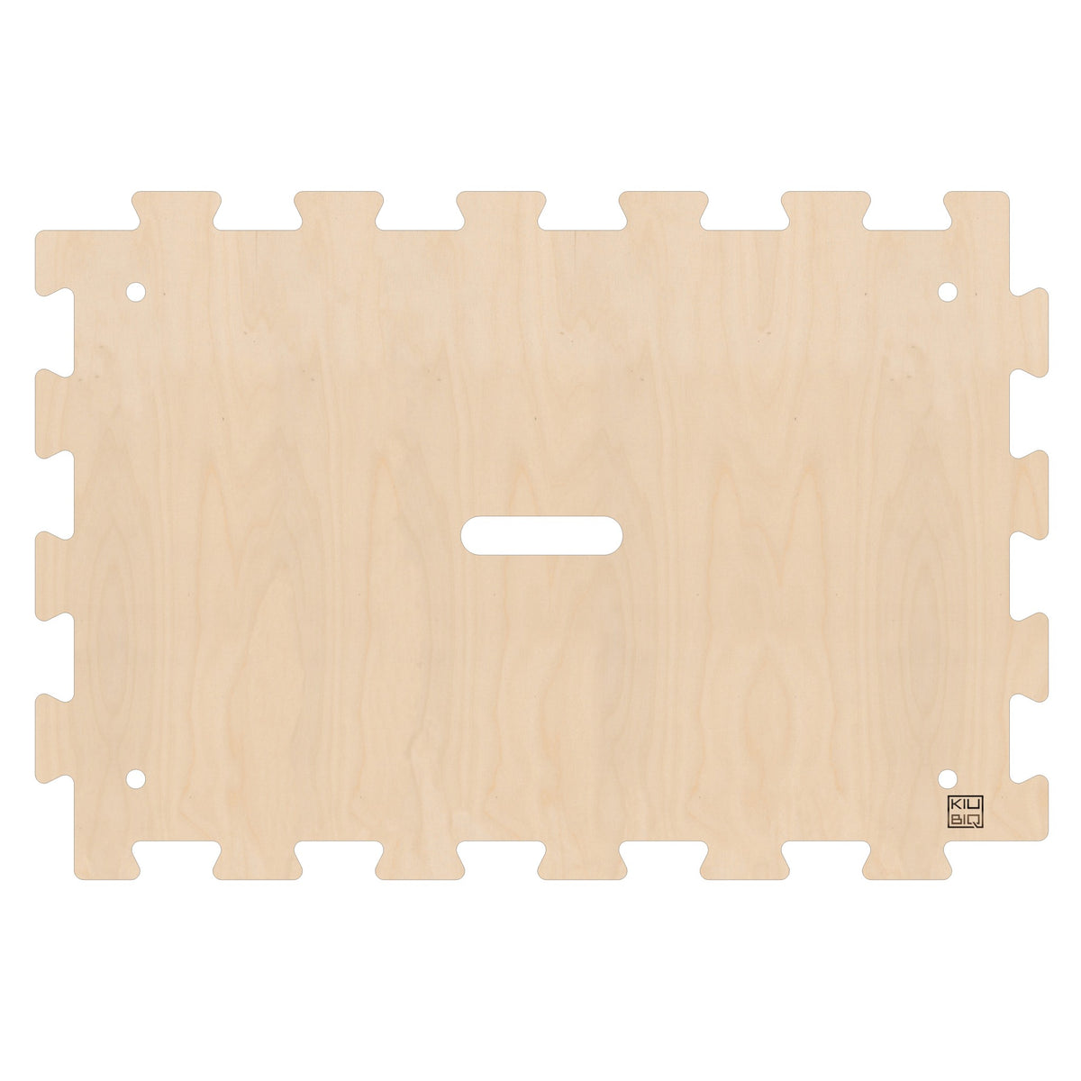 KIUBIQ Puzzledeckel 600x400 mm aus Holz – Leichte Eurobox Abdeckung mit verzahntem Puzzlerand als modulare Alternative für Camper
