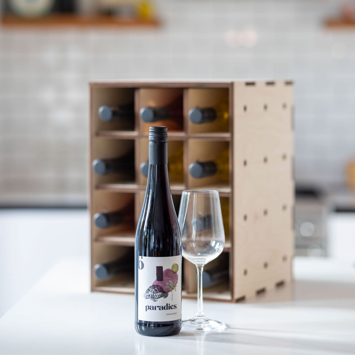 Wine insert for KIUBIQ boxes