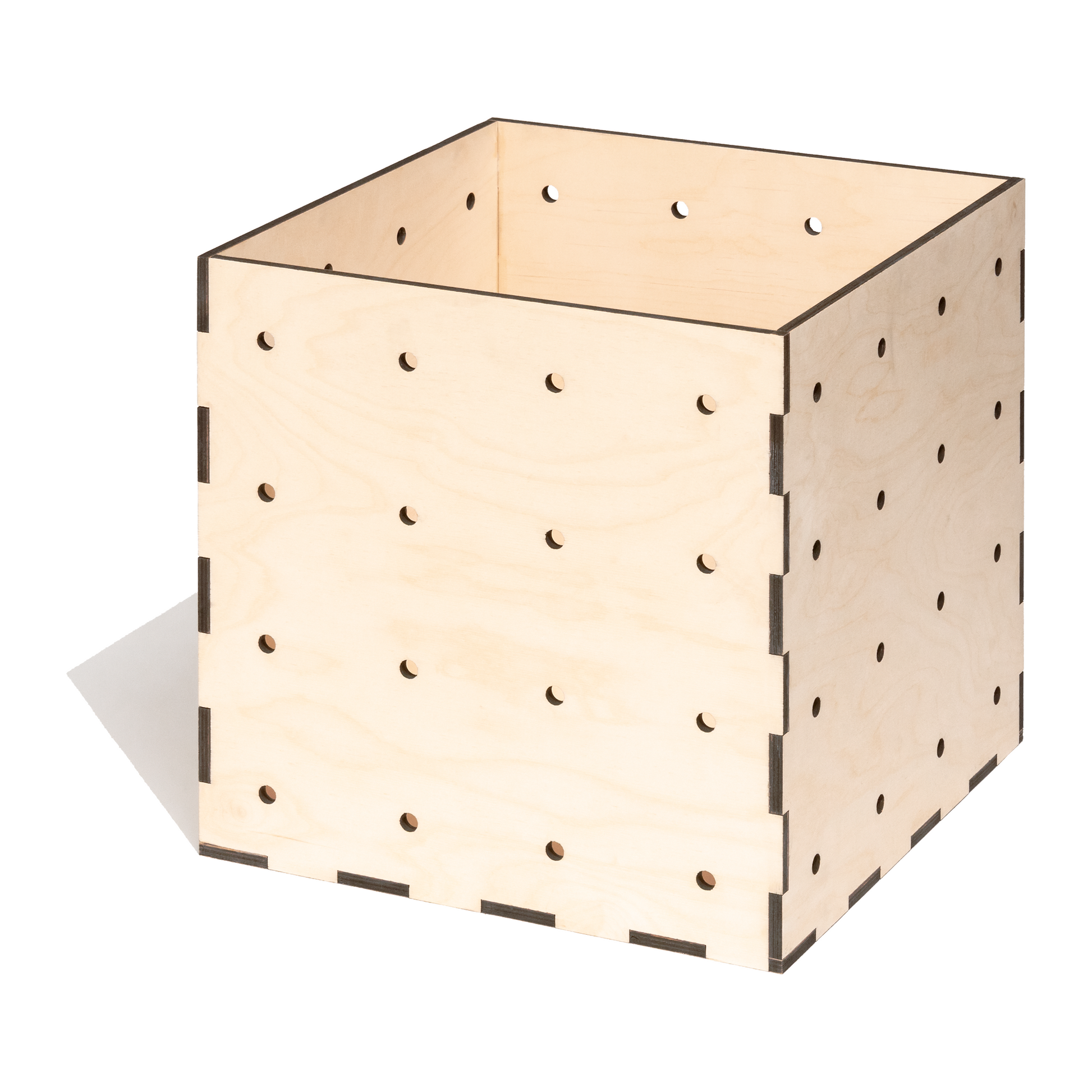 Stapelbox Würfel 40 cm Birke