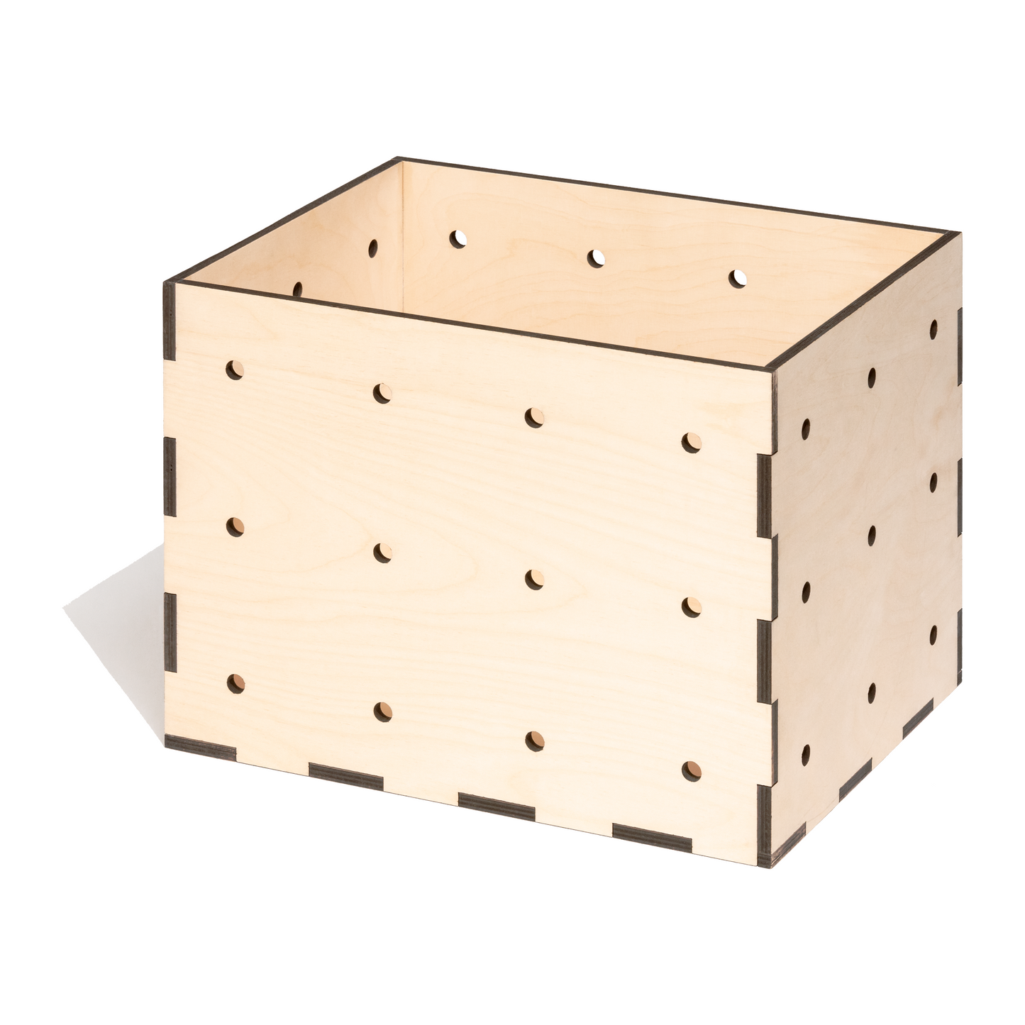 Kiste aus Holz im Euroformat 40 x 30 x 30 cm